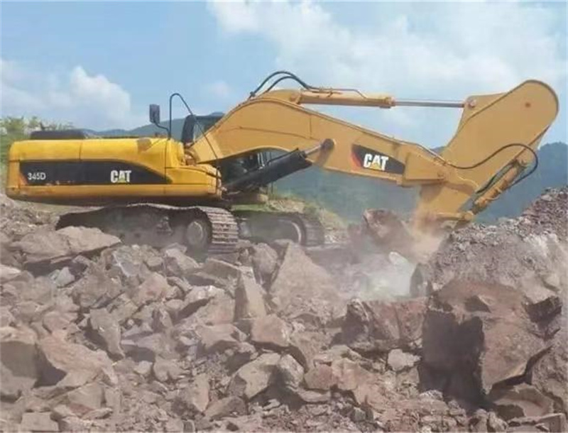 Rock Boom Excavator Site